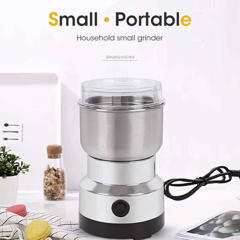 Mini Electric Grinder Household 300Ml Ultrafine Baby Food Pulverizer Coffee Grinder Spice Pepper Grinder Grain Mill 2/4 Blades